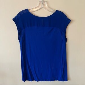 The Limited Royal Blue Office Top (Size M)